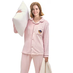 Women's Sleepwear Coral Fleece 2 Piece Sleepwear