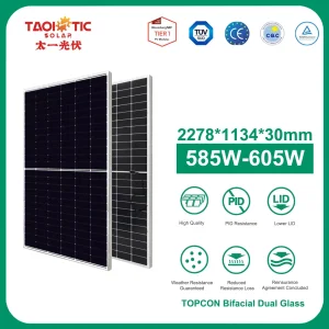 Panel Solar Flexible 585W