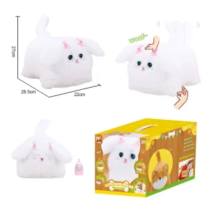 Plush Toys Sensory Soothing Touching the Blinking VIP Dog Interactive Pet Toys