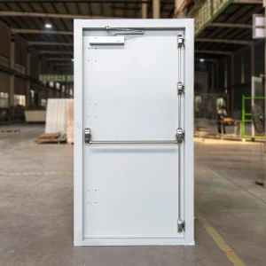 Yonking Exterior Fire Doors Waterproof Anti Hurricane Wind Resistant Steel Fire Rated Door For Subway Tunnel Airport