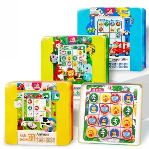 Magnetic Animal Sudoku Board Game for Kids