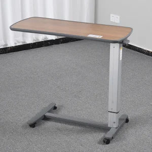 Height Adjustment Hospital Overbed Table High Quality Bedside