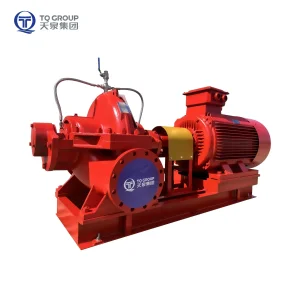750 Gpm Horizontal Double Suction Fire Pump Fire Fighting Equipment