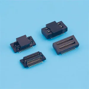 China BTB Dual Slot Board to Board Connector Vertical SMT Header Socket for Dominica