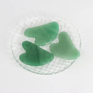 Private Label Crystal Gua Sha Stone Rose Quartz Jade Guasha Massager Custom Gus Sha Facial Skincare Nephrite Gua Sha Stein Tool