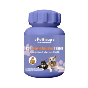 Pet Nutrition Supplement Gut Health Snacks Immune System Tablets Pet Growth Support Tablets Weight Gain for Pet
