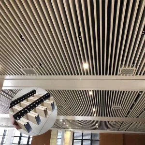 Good Quality Aluminium Baffle Ceiling Price Metal Baffle Ceiling Acoustic Baffle Ceiling System