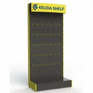 Metal Pegboard Display Stand