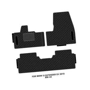 New Mould Factory Price Durable Car Interior Accessory 2D Latex Car Floor Mats with Logo for BMW I3 Extender EV 2019