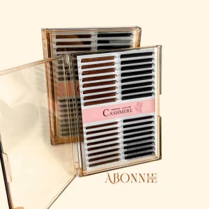 C D Curl eyelash Extensions Brown Cashmere Lash PBT فردي تمديد العين التمديدات faux Natural Mink eyelash Extensions