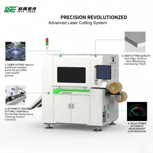 High-Speed Dual-Head Roll-to-Roll Laser Cutting Machine for FPC Coverlay Zero Tooling Cost High Roi Solution
