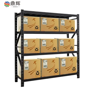 4-Shelf Light Duty Boltless Rivet Shelving Metal Shelf Storage Racks for Garage and Supermarket Shelves