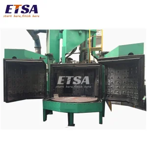 Rotary Table Shot Blasting Machine/Rotating Table Type Blast Cleaner
