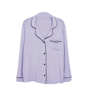 Women's Nightgowns Loungewear Bamboo Viscose Women's Pajamas Set Long Sleeve Sleepwear