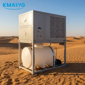 Air to Water 500L/Day Atmospheric Water Generator with Stainless Steel External Tank Solar &amp; Electric Powered for Outdoor Use