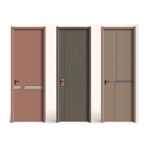 Frameless Secret Doors Composite Wood Steel Veneer Invisible Flush Wooden Concealed Hidden Room Invisible Wood Door China