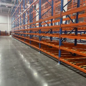Q235B 5 Layer Heavy Duty Durable Anti-Rust Warehouse Racking Metal Pallet Shelf Carton Flow Steel Multi Storage Rack Logistics