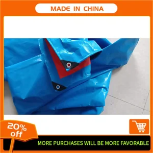 Anti Slip Pattern PE Tarpaulin Factory Channel Anti Slip Pad Workshop Corridor Safety Cover Cloth