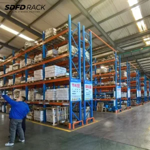 Competitive Price Warehouse Storage Rack Adjustable Customized 5 Level Heavy Duty Industrial Pallet Racking with Steel Shelves
