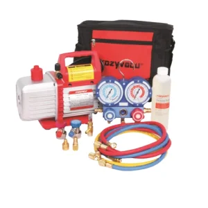 5.4m3/H High HVAC Single Stage Dual Stage Price Mini Rotary Vane Air AC Vacuum Pump