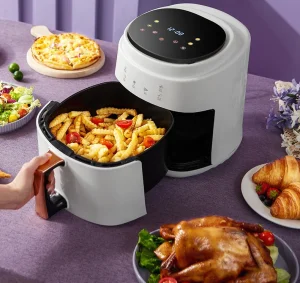 Digital Air Fryer 8L Smart Touch Screen Electric Deep Fryer
