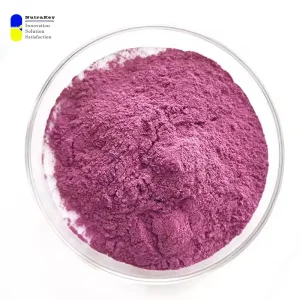 Natural Purple Sweet Potato Color Powder High Anthocyanin Content Food Grade Natural Dye for Beverage, Bakery, Cosmetics