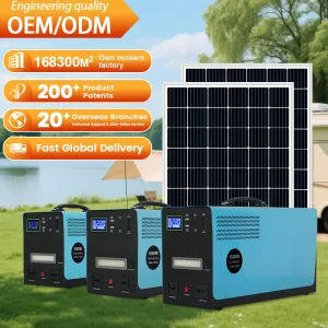 محطة طاقة محمولة 3000W لتخزين الطاقة