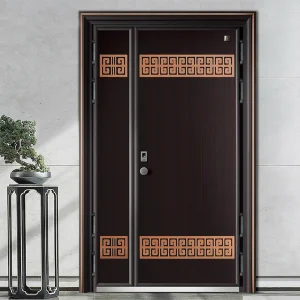 New Security Anti-Rust and Waterproof &amp; Fireproof Cast Aluminum Door