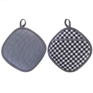 Silicone Oven Mitts Hanging Loop
