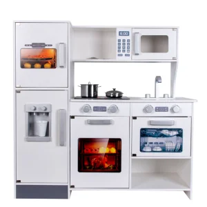 2025 New Style Large Wooden Kitchen Play Set