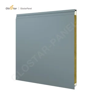 Prefabricated Factory Wall &amp; Roof PU Rock Wool Sandwich Panel System