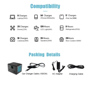500W Rechargeable Power Station