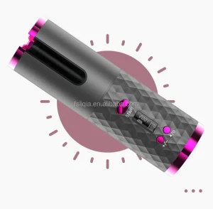 Mini Automatic Wireless Hair Curler with USB Charging Rechargeable Cordless Design for Easy Automatic Rotating Curling
