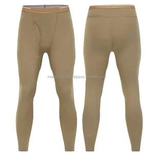 Sports & Outdoor Clothing Hunting Wearlightweight Quick-Dry Breathable Moisture-Wicking Men Merino Wool Hunting Base Layer Bottom Thermal Underwear Pants