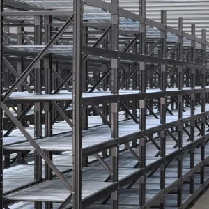 Estanterías de remache sistema de almacenamiento