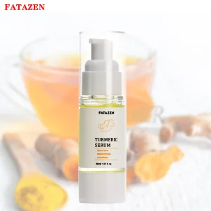 Suero facial iluminador de cúrcuma