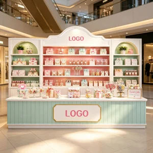 Customizable Double-Sided Display Cabinets