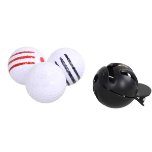Black Plastic Golf Ball Alignment Tool