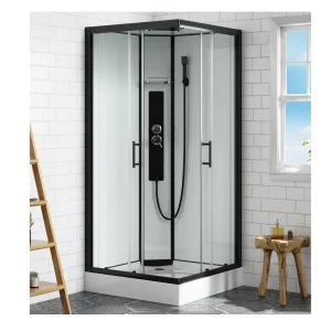 Fast Fit Easy Click Assembly System Square Modern Shower Room Shower Cabin Glass Shower Cubical