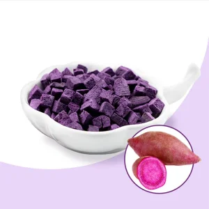 Batata morada liofilizada