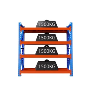 1.5 Tons High Quality Heavy-Duty Multi-Functional Metal Industrial Storage Racks for Warehouse Storage Tools Organization