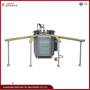 Aluminum Door and Window Machine Heavy-Duty Synchronous Corner Crimping Machine with Positioning and Elevation Functions