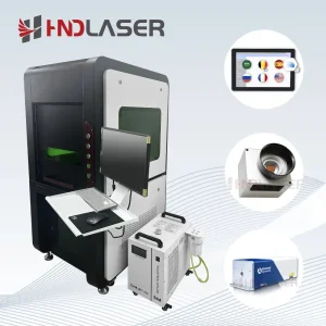 CNC Metal Stone Glass Jewelry Engraver UV Galvo Laser