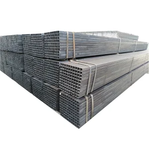 China 40X40 Ms Hollow Section Black Square Pipe Q345B  Manufacturer, Factories