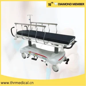 Rise-and-Fall Medical Hydraulic Stretcher Patient Transport Stretcher with Weight Scale