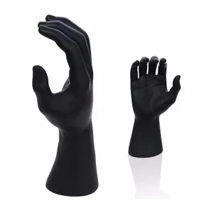 Gloves Display Magnetic Plastic Black Mannequin Hands for Sale