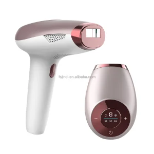 Rose Gold Fast Flash Cooling IPL Hair Removal IPL Machine Nearly Painless Hair Shaver Epilator With Two Heads Sapphire Cold Skin