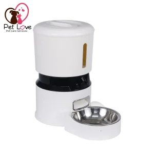 Smart Automatic Pet Feeder with Dual HD Cameras &amp; WiFi Remote Control