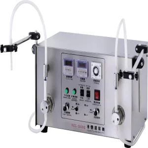 Discount double head semi automatic essential oil bottle liquid filling machine,two heads small pump liquid filling machine Supplier, Factories