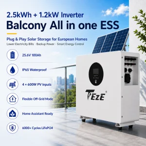 Teze 2.5kWh EU Balcony Energy Storage System